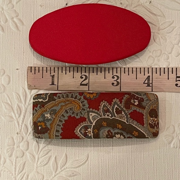 2 oversized 80’s barrettes - Picture 4 of 5